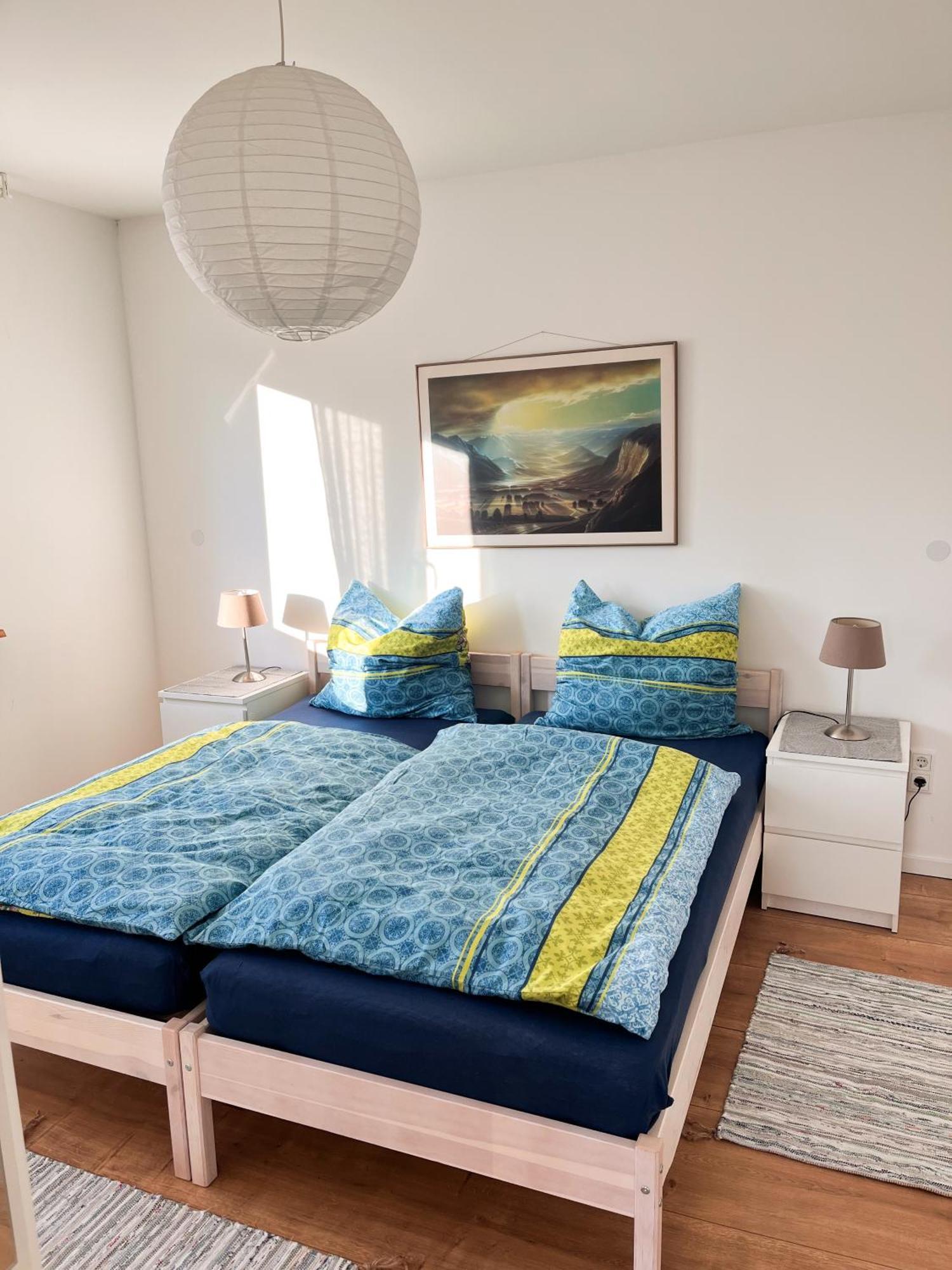 Helle Und Gemuetliche Ferienwohnung In Lorsch Esterno foto